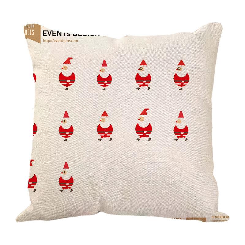 New Linen Christmas Pillows Linen Cushion Pillow Cover Pillow Pillow Car Pillow Sofa Pillow Cover
