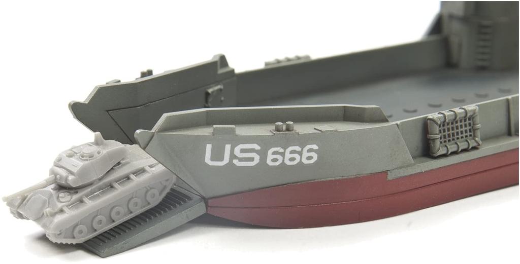 AFV Club US Navy Class 6 Tank Landing Ship of Plastic Model Kit SE73518 1/350 LCT-501 Mk. (Set 2)
