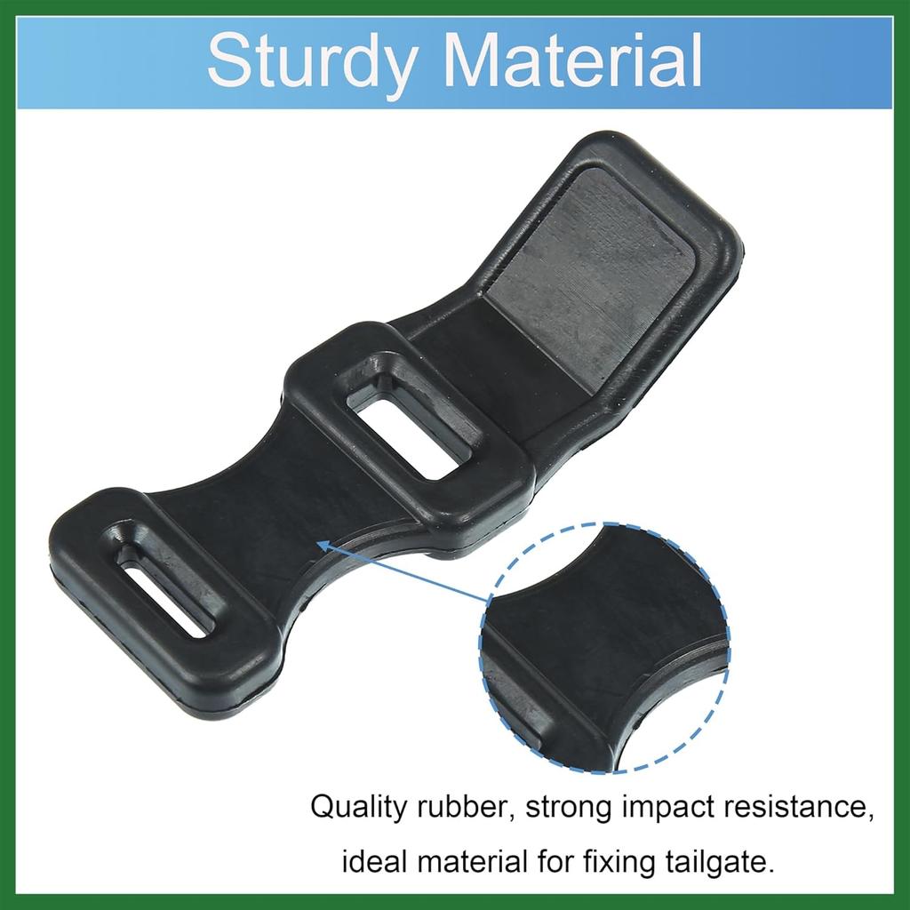 Motoforti 2 Pcs Rear Rack Door Rubber Straps Sub-Carrier Band for Honda ATC200E ATC200ES TRX200 TRX250 TRX300 TRX300FW TRX350 TRX350D 1982-1995
