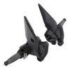 Motorcycle Front Footpegs Pedals Footrests Bracket For Kawasaki Z1000 ZR1000 2010-2020