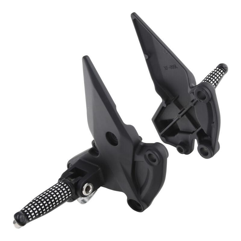 Motorcycle Front Footpegs Pedals Footrests Bracket For Kawasaki Z1000 ZR1000 2010-2020