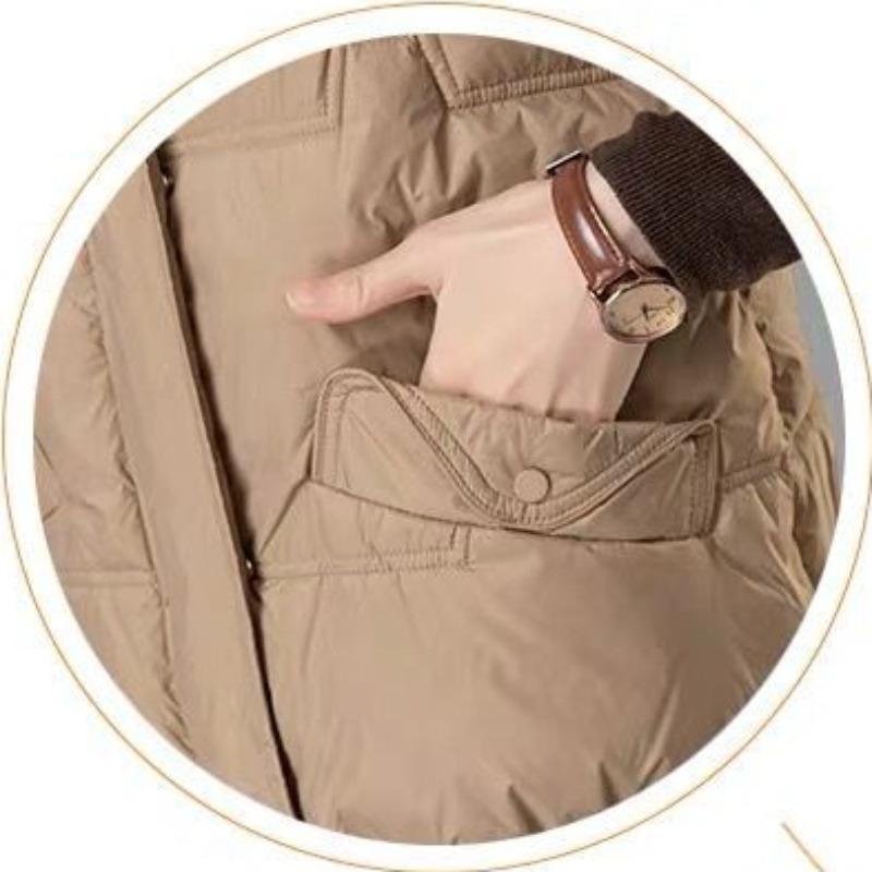 Women's Down Vest Autumn Winter New Style Outerwear White Goose Down Cropped Loose-fit Stylish Thickened Vests