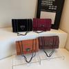 Women's Bag Winter New Fashion Trend Chain Bag Underarm Bag Commuter Versatile Baguette Messenger Bag