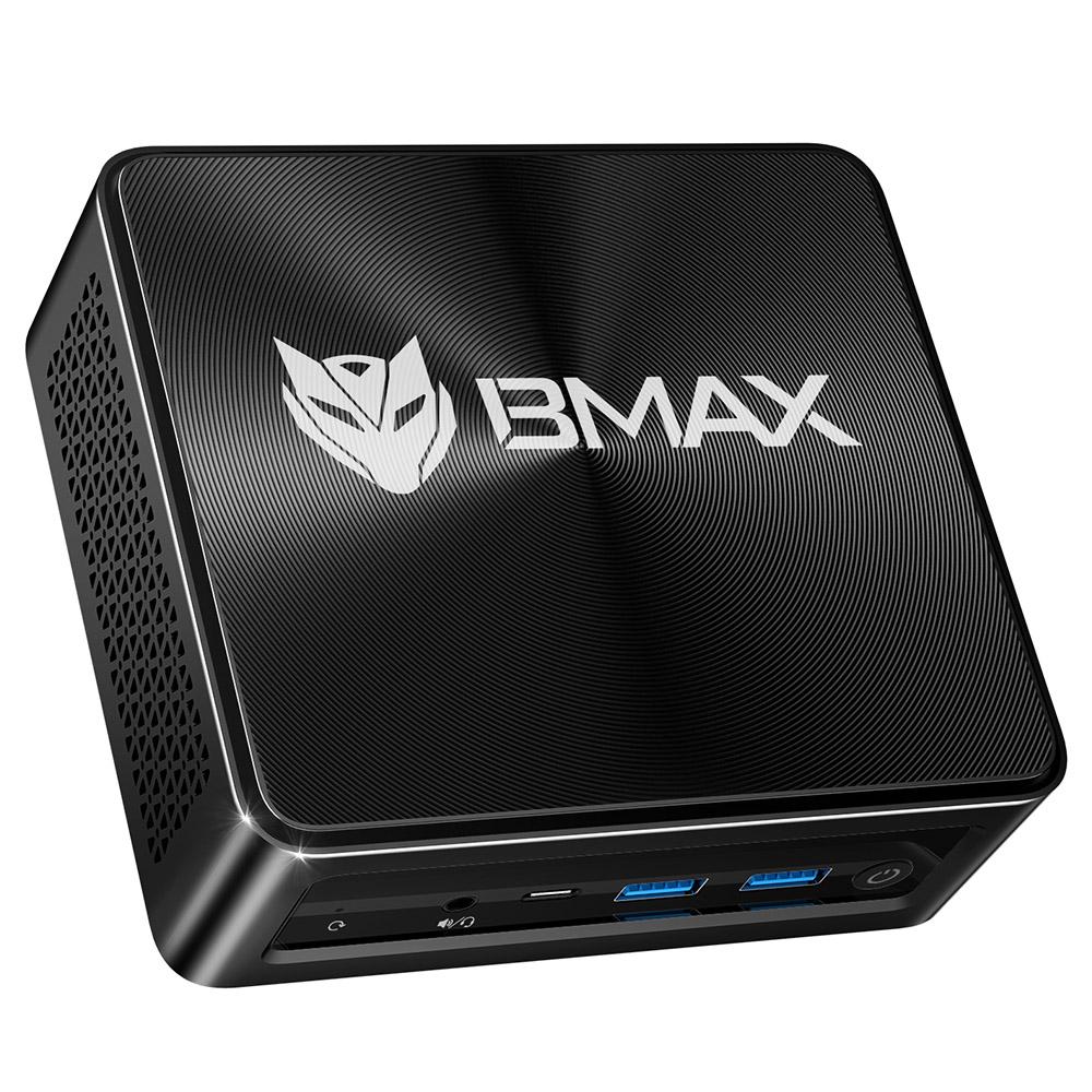 BMAX B7A Pro Mini PC, AMD Ryzen 5 7430U 6 Cores Max 4.3GHz, 16GB RAM 512GB SSD, DP+HDMI+Type-C 4K Triple Display