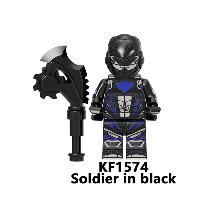 Building Blocks Minifigure Toy Power Rangers Assembled Small Particle Building Blocks Children Toys