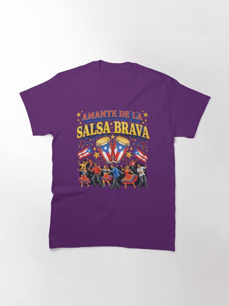 Héctor Lavoe Maracas Bongoes Congas Puerto Rico Amante Salsa Brava Classic T-Shirt