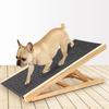 Verstellbare Hundetreppe aus Massivholz: Faltbare Haustiertreppe für Autos und Sofas