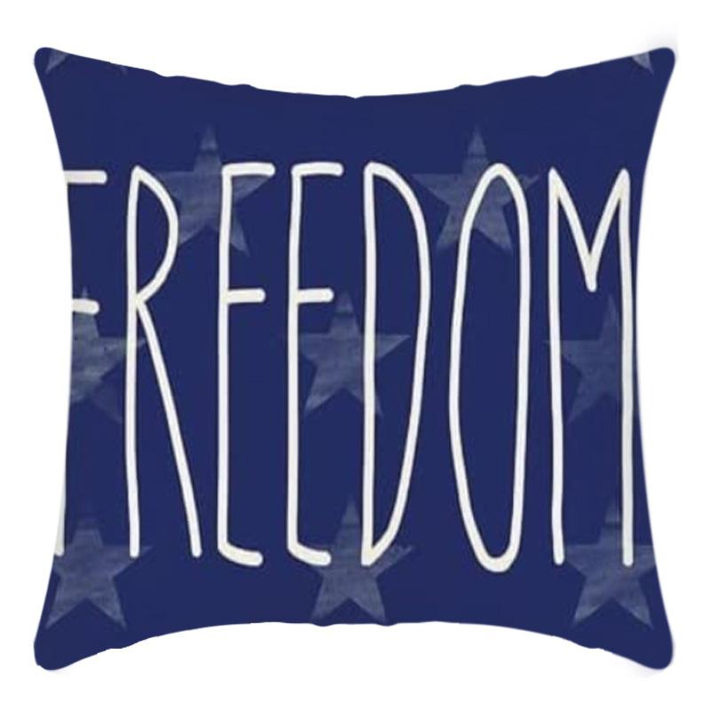 

New Independence Day Cushions with Same Pattern Sofa Pillow Cover Pillow Cover 45*45cm