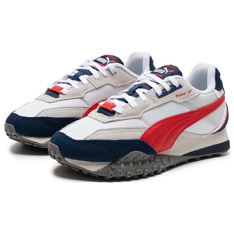 Puma Blacktop Rider Unisex Bianco Grigio Blu 392725-06