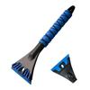 Przenośny skrobak do lodu Materiał PP Łopata do śniegu Czyszczenie przedniej szyby Skrobak do odladzania Użytek zimowy
