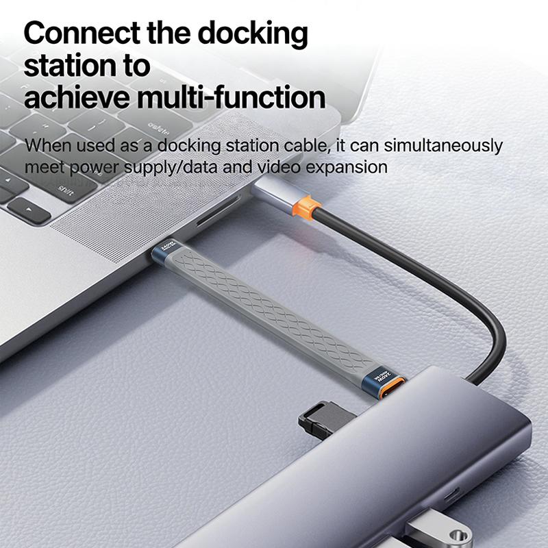 Multifunctional Pd240W Usb 4 40Gbps Fpc Data Cable Type-C Cable Portable Keychain For Phone Tv Laptop Tablet Video Transmission
