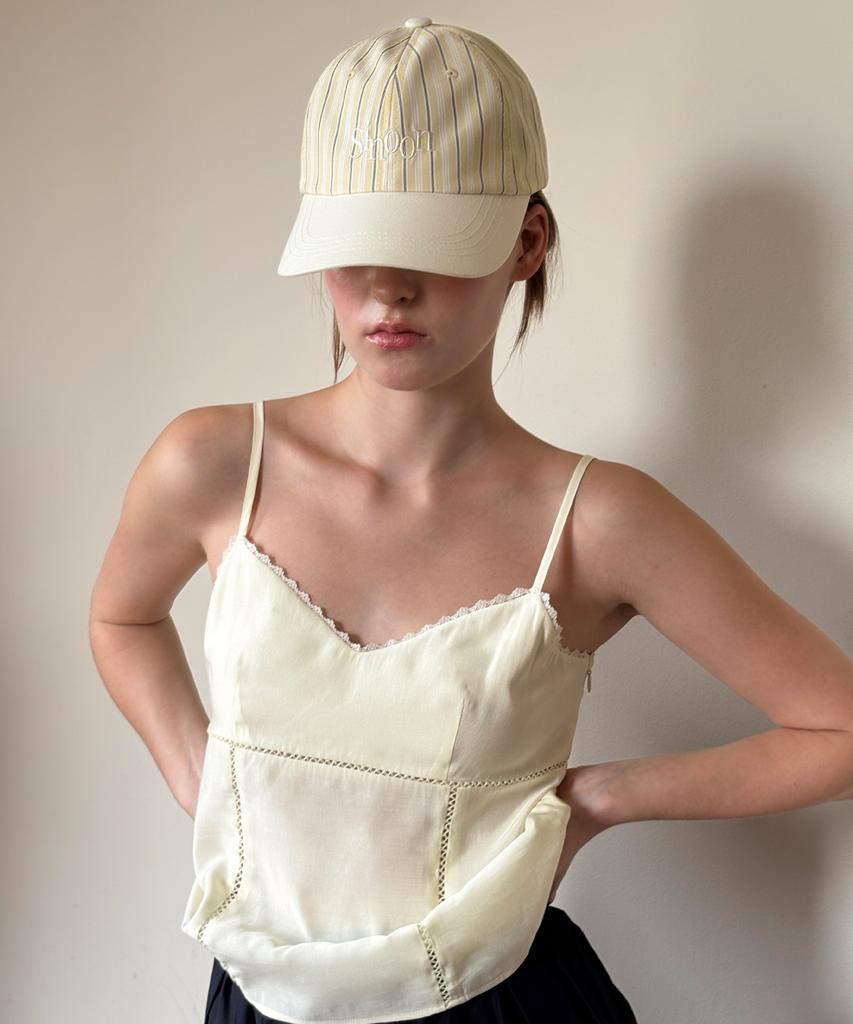 SINOON Stripe Cap (Yellow)
