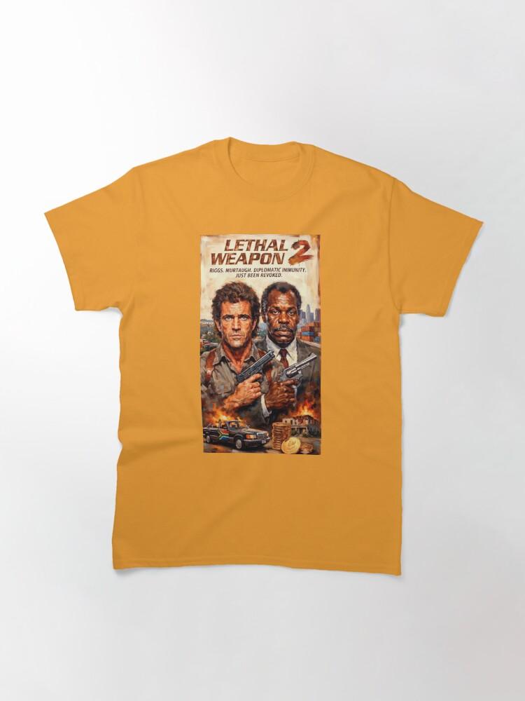 Lethal Weapon Lethal Weapon 2 Buddy Cop Fine Art Tribute Classic T-Shirt