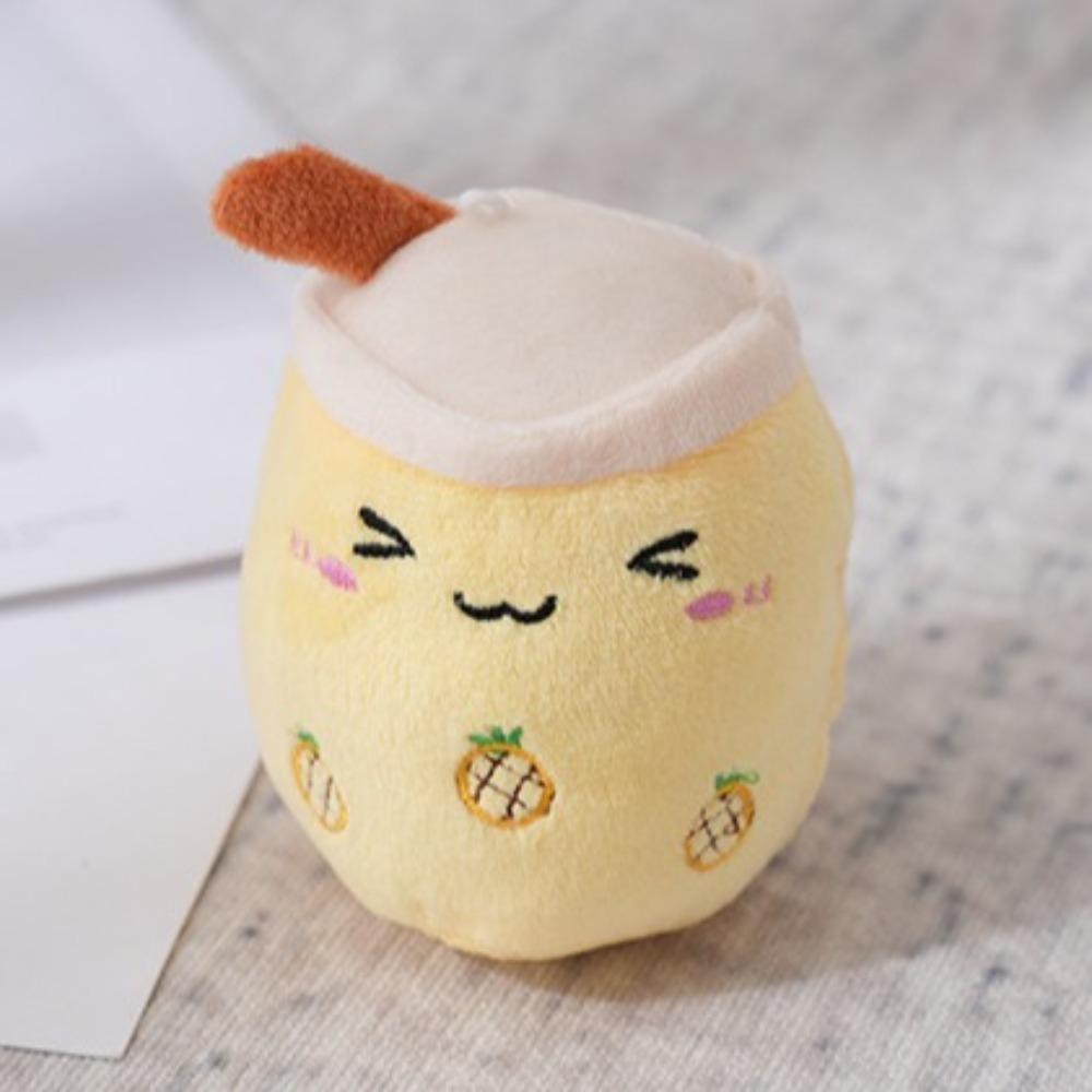 Kreatywna pluszowa zabawka z kreskówek Bubble Tea Cup pluszowy brelok akcesoria dla lalek