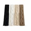 Solid Color Leg Warmers Knitted Foot Cover Socks Cute Leg Cover  For Women