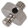 14in Male To 14in Male Threaded Tripod Screw Adapters Double Sided Standard Mounting Thread