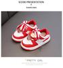 2026 Baby Walker Shoes: Red Non-slip Soft Sole, Unisex, Closed-toe for Toddlers Aged 1-3.