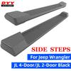 JL Wrangler 18-25 Side Steps: Off-Road Pedal Accessories for Modification