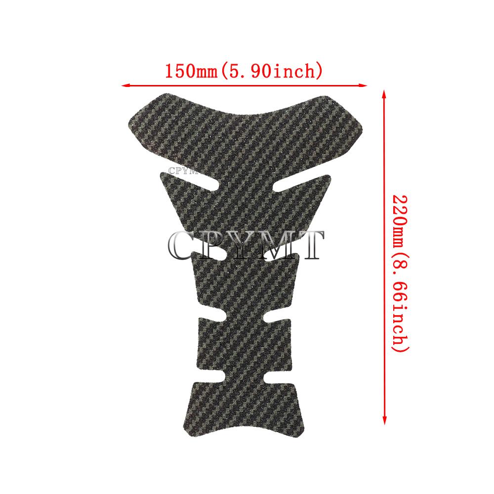 

Frosted Sticker Motorcycle Cover Decal Tank Pad Fish Bone Mat Protector Fit for Universal E
