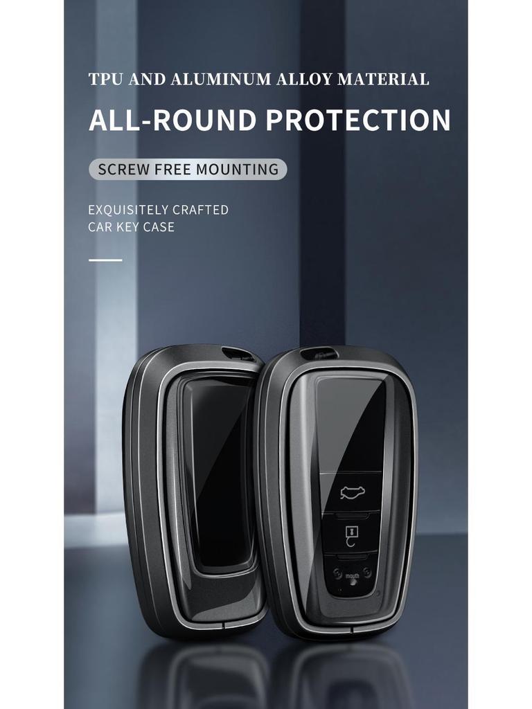 Toyota Key Case: Fits Highlander, Camry, Crown, Corolla, Prado, Reiz