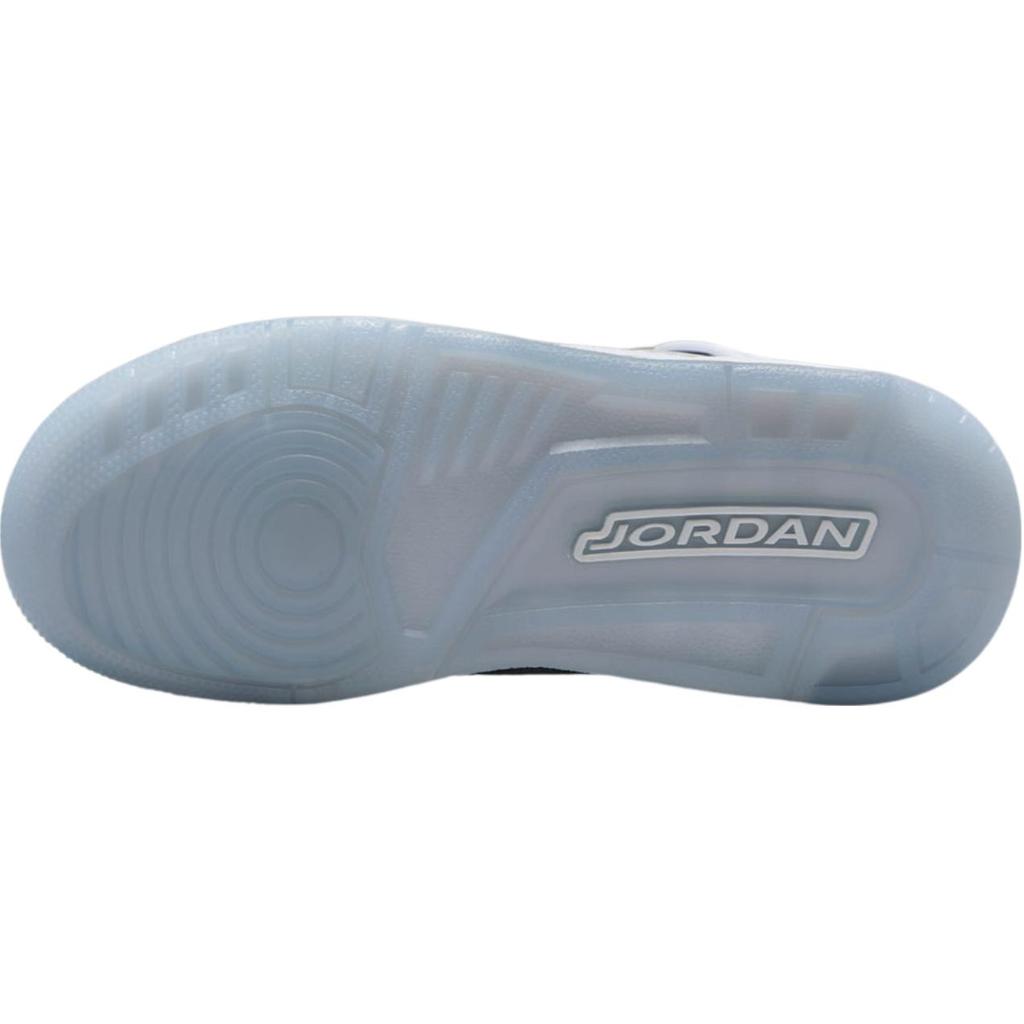 New Jordan Spizike Anti Slip Wear Resistant Low Top Children's Basketball Shoes White FQ3950-103