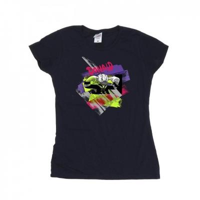 Womens/Ladies Donald Duck Ear Plug Bright Cotton T-Shirt