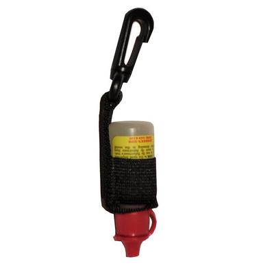 Kylebooker Suporte para flutuador de pesca com mosca seca, suporte para garrafa flutuante, anexar ao colete de pesca