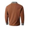 Men's Spring Solid Color Long Sleeve Lapel Shirt Men's Casual Fashion Shirt
