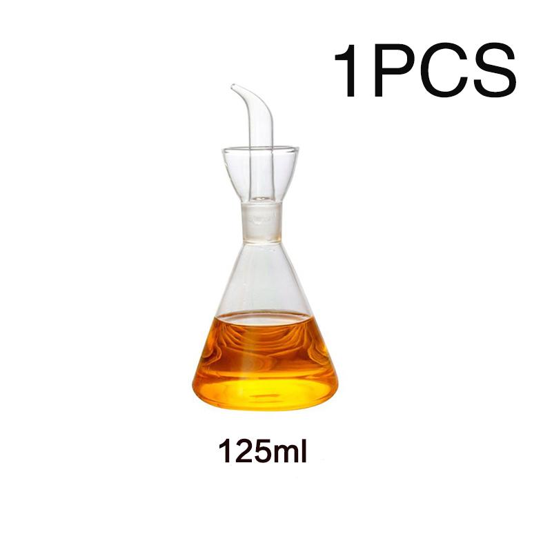 High Borosilicate Glass Oil Pot Household Leak-proof Oil & Vinegar Pots Kitchen Soy Sauce Pot Oil Tank Seasoning Oil Bottle