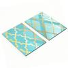 Tempered Multifunctional Decorative Glass Panels Arabic Pattern 2X40X52 Cm