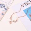 Antler Shaped Projection 100 Languages  Necklace Fashion Christmas Gifts