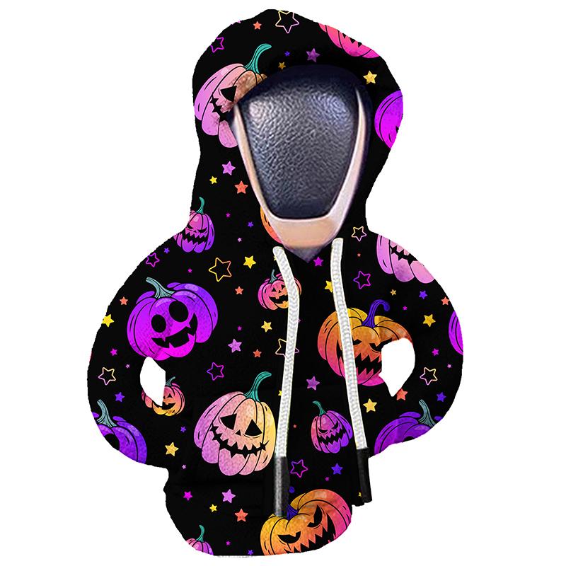 1Pc Gear Shift Hoodie Cover Shift Cover Car Gear Handle Decoration Fits Manual Automatic Universal Car Shift Lever Interiordecor