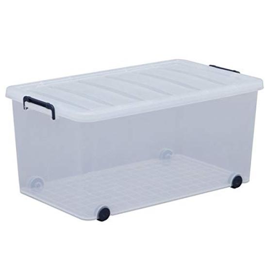 IRIS OHYAMA Tough Carry, NavyClear, 35 x 75 x 2.5mm, TFC-440, Set of 6