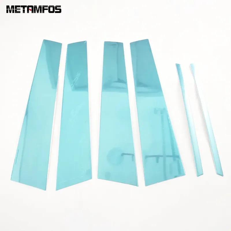 For Toyota Camry 2018 Stainless Steel Window Center B C Pillar Posts Cover Trim Accessories Car Styling