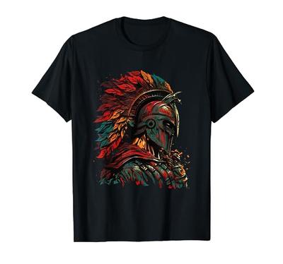 Spartan Helmet | Gym Gladiator Warrior Mythology Sparta T-Shirt