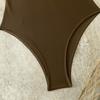 2026 European American Women's Strappy Sexy Slimming One-Piece Swimsuit Bikini.