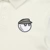 MALBON GOLF Bucket Point Short Sleeve T-Shirt Cream (Man)