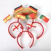 4pcs Matching Soccer Championship Headbands Comfortable Design Headddress For Game Night Parties Decoration