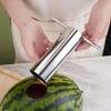 Stainless Steel Watermelon Corer Tool For Effortless Fruit Balling And Creative Salad Preparation