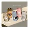 Baby socks, non-slip, cotton, breathable, soft, 5-pair baby socks, spring, summer, autumn, winter, cute animal pattern, gift for going to