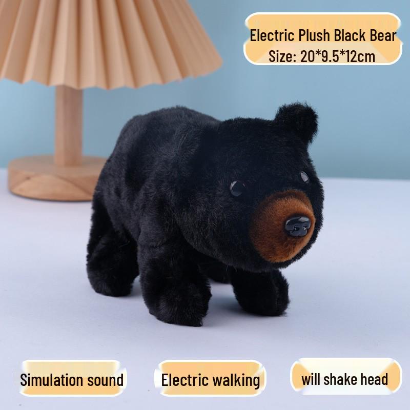 Electric Walking Plush Panda Toy: Crawling, Walking, and Barking Panda for Children