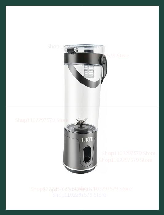 

Portable Blender 600ML USB Rechargeable Electric Juicer Fruit Mixer Machine For Smoothies Personal Juicer Machine Outdoor Travel серый