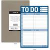 1-Count Knock Knock To Do Pad, To Do List Note Pad for Daily Tasks, Errands, Notes, 6 x 9-inches (Blue)