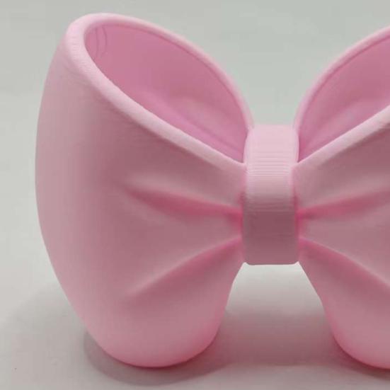 Cute Bow Toothbrush Holder Decorative Pen Holder Stylish Toothbrush Stand Desk Organizer for Pens Makeup Brushes