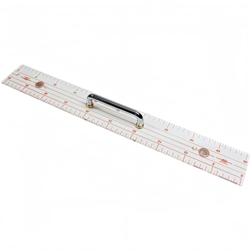 REENEW Drafting Straight Edge, Aluminum, Multi-Function Ruler, Aluminum Alloy Protective Ruler, Stainless Steel Ruler, Cutting Ruler, Steel Straight E