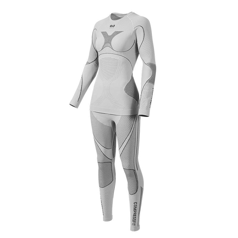 Unisex Schnelltrocknender Skianzug: Kältefeste Kompressions-Basisschicht für Outdoor-Sportarten