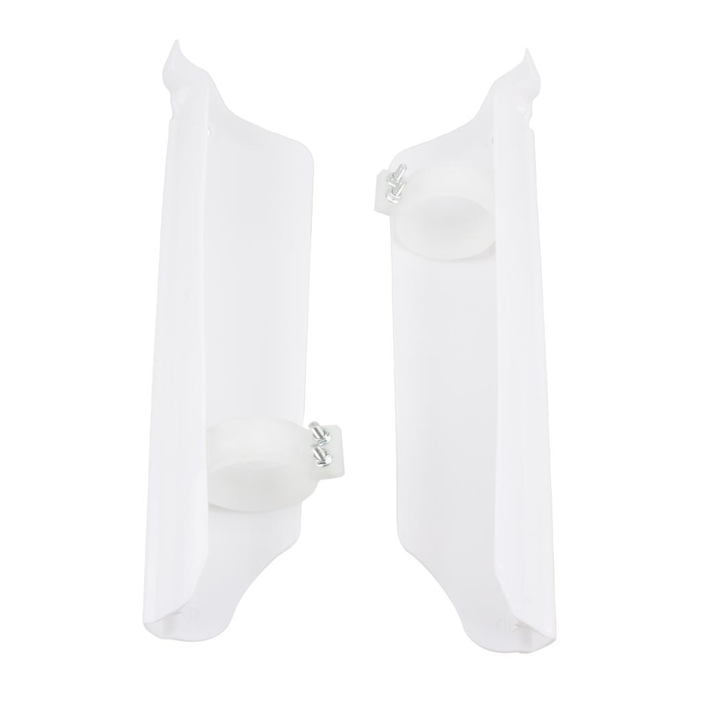 Motorcycle Fork Guard Cover Guards Protection White Adjustable For Hawk 250 Yamaha Honda Suzuki Kawasaki Motocross Accessories