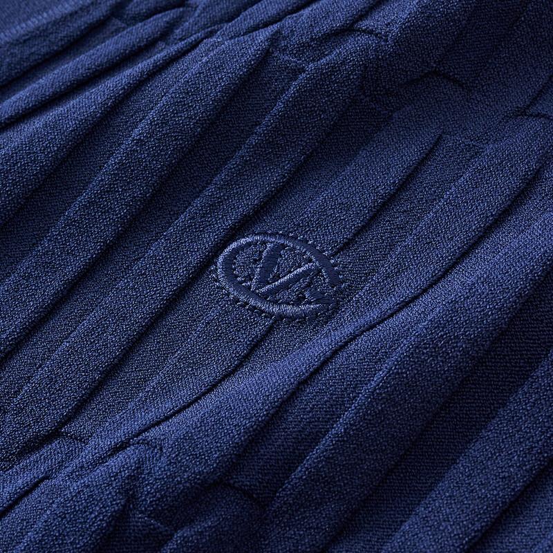 GIOVANNI VALENTINO Women's Long Sleeve POLO Knit Sweater