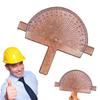 Wooden Precision Angle Finder Degree Tool  for Welders, Carpenters, Pipefitters