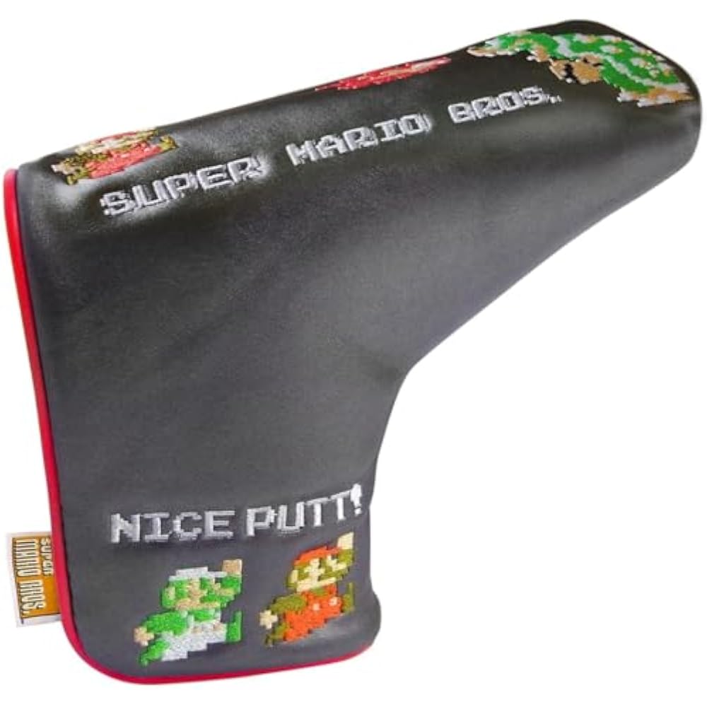 Enjoy Caddie Bag (Enjoy Caddie Bag) Super Mario Bros. Super Mario Bros. Putter Cover (Pin Type) S...